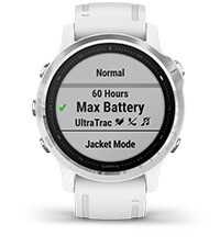 fēnix 6S with power manager screen