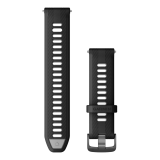 Garmin Forerunner® óraszíj (22 mm) Black/Powder Grey 