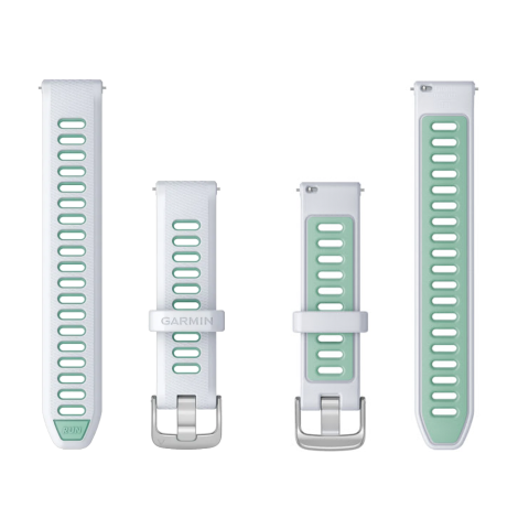 Garmin Quick Release 18mm Whitestone/Tidal blue színű szilikon óraszíj | 
010-11251-A4