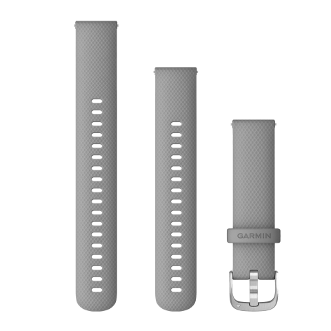 Quick Release Bands (18 mm)
Powder Gray with Silver Hardware | 010-12932-00