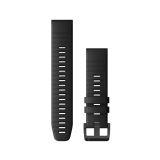 Garmin QuickFit 22mm Black szilicon óraszíj