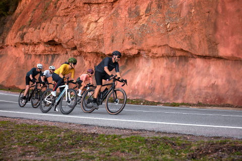 A GroupRide funkciók kihívásokat is kezel, majd díjakat kaptok különböző eredmények alapján.
