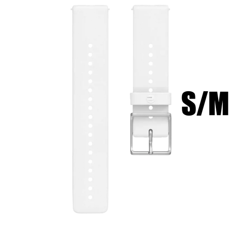 Quick 20mm szilikon White óraszíj S/M