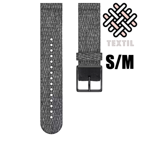 Quick 20mm NYLON-Textil szürkés óraszíj