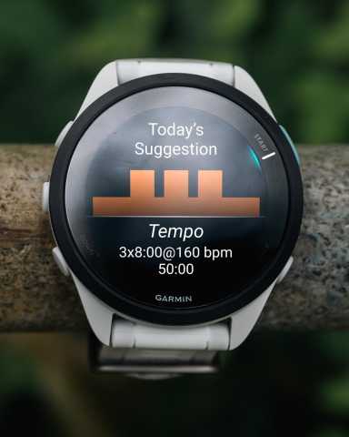 Garmin Forerunner 165 Music White-Slate