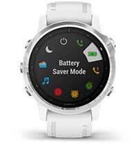 fēnix 6S with battery screen