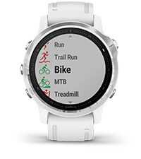 fēnix 6S with sports apps screen