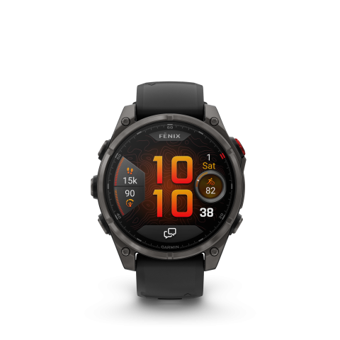 Garmin Fenix 8 Pro – 47 mm, AMOLED Sapphire Carbon Gray DLC
