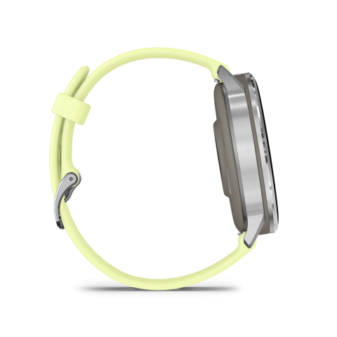 Garmin Venu® 4 Silver/ Citron – 45mm	010-03014-02