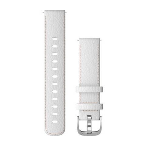 Quick Release Bands (18mm)
White Leather with Silver Hardware | 010-12932-09