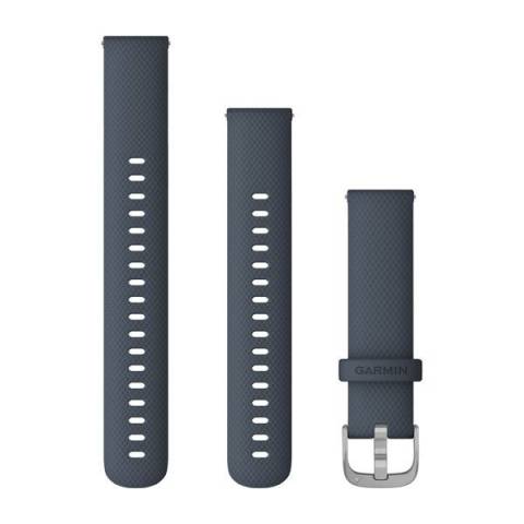 Quick Release Bands (18mm)
Granite Blue with Silver Hardware | 010-12924-30