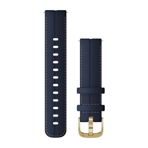 Quick Release Bands (18mm)
Navy Leather with Light Gold Hardware | 010-12932-08