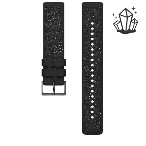Quick 20mm Obsidian crystal óraszíj