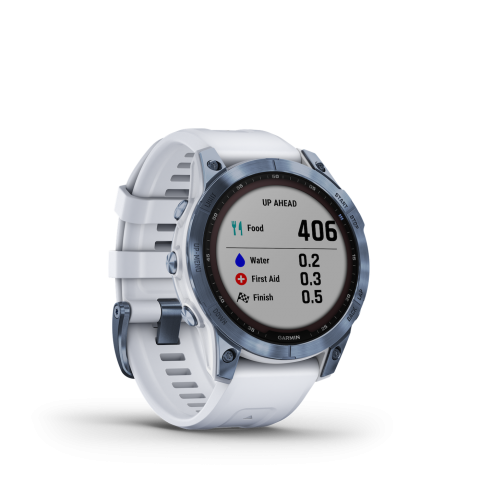 Garmin Fenix 7 Sapphire Solar ásványkék Titán