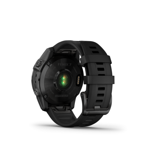 Garmin Fenix 7 Sapphire Solar fekete DLC Titán