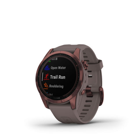 Garmin Fenix 7s Sapphire Solar Dark Bronze Titanium	010-02539-29