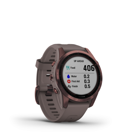 Garmin Fenix 7s Sapphire Solar Dark Bronze Titanium	010-02539-29