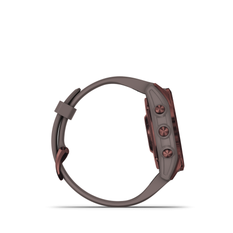 Garmin Fenix 7s Sapphire Solar Dark Bronze Titanium	010-02539-29