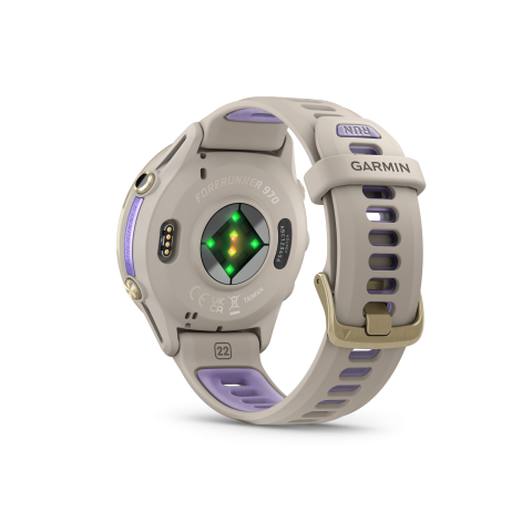 Garmin Forerunner 970 Soft gold titanium