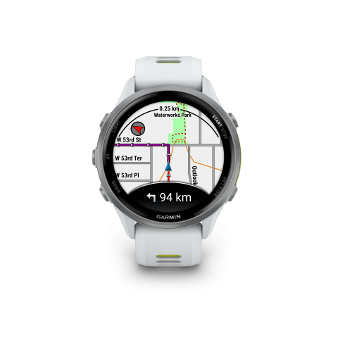 Garmin Forerunner 970 Titanium Whitestone