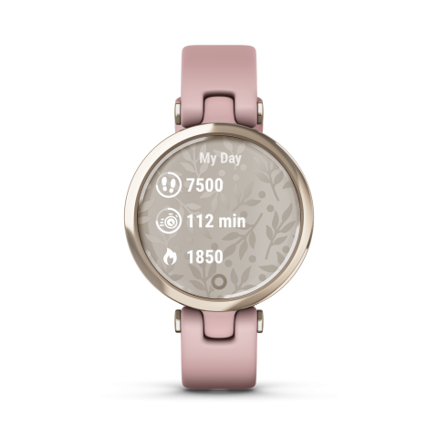 Garmin Lily™ Sport Cream Gold- Dust Rose
