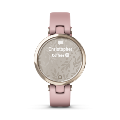 Garmin Lily™ Sport Cream Gold- Dust Rose