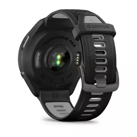 Garmin Forerunner® óraszíj (22 mm) Black/Powder Grey 	SKU: 010-11251-9Y