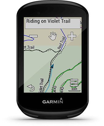 Edge 830 with touchscreen screen