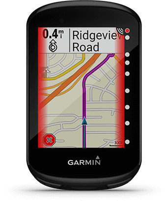 Edge 830 with Varia screen