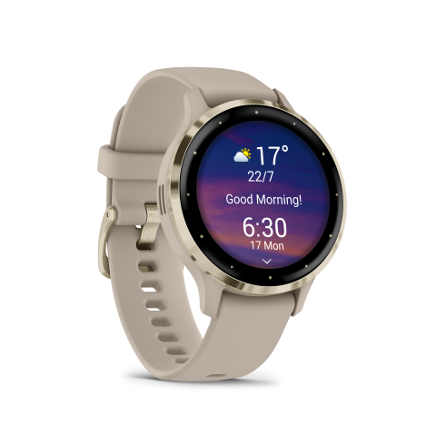 Garmin Venu® 3s Soft Gold / French Gray	010-02785-02